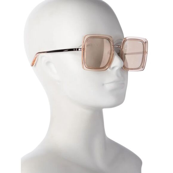 Chanel Square Acetate Mirrored Sunglasses main image 8